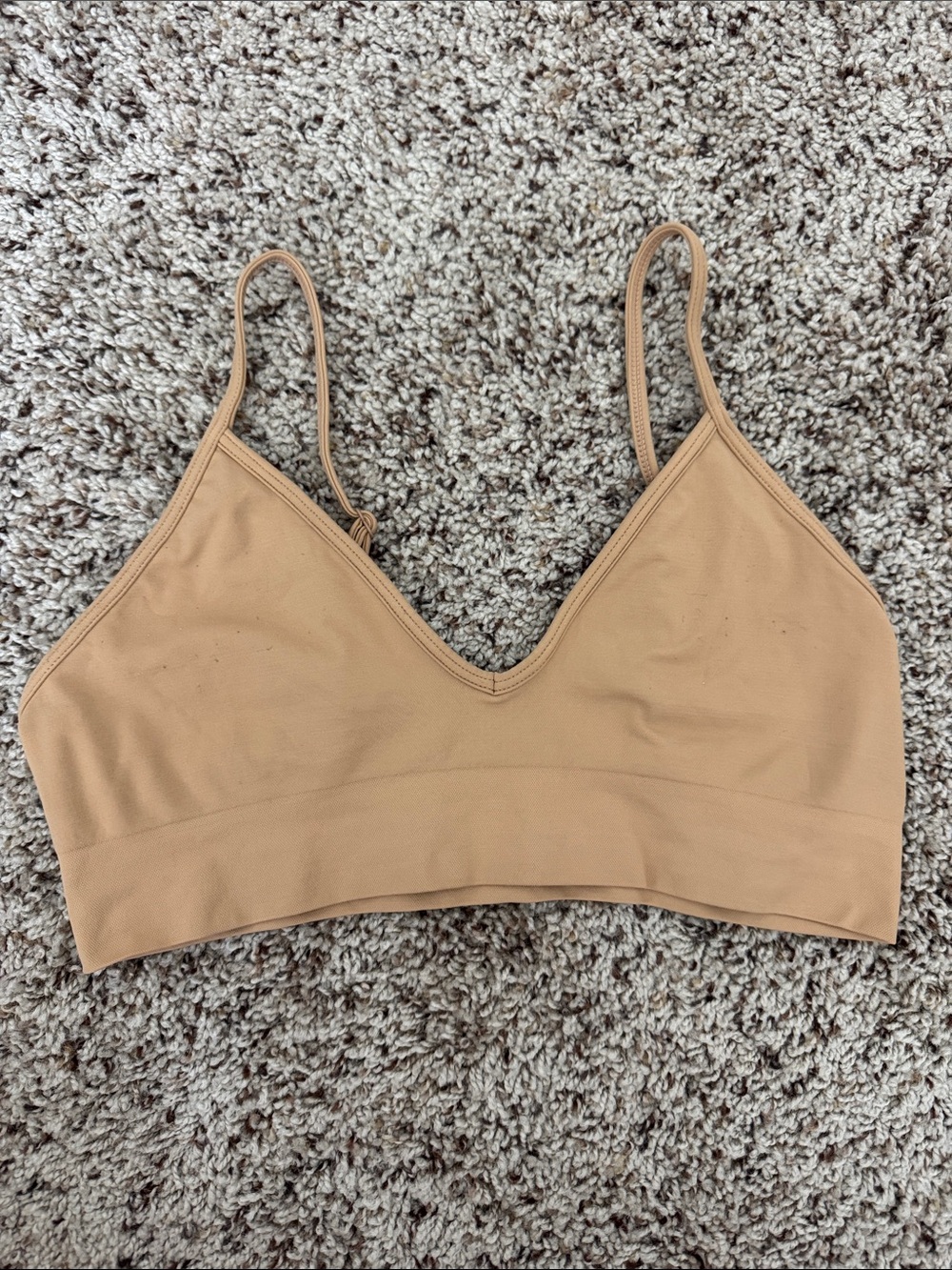 SKIMS Soft Smoothing Bralette in Ochre - Picture 2 of 4